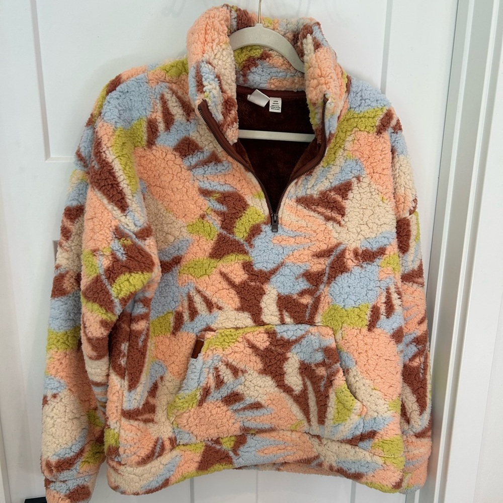 Roxy Multicolor Sherpa Jacket